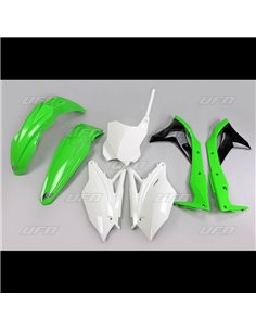Kit de Plástica UFO Color OEM (2018) Kawasaki KX250F KAKIT225@999