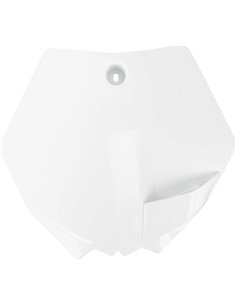 Tapa frontal porta-nombre Ktm 65Sx blanc Kt04008-047 UFO-Plast