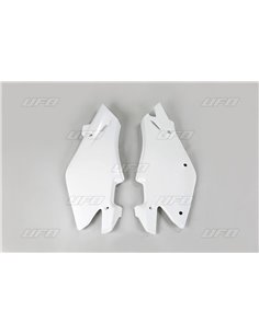 Tapes laterals Husqvarna Cr-Wr 125-250 blanc Hu03315-041 UFO-Plast
