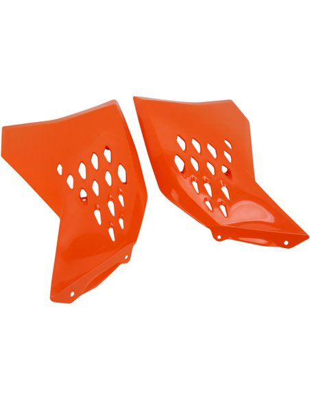 Radiator covers Ktm Sx-Sx-F-Exc orange Kt04016-127 UFO-Plast
