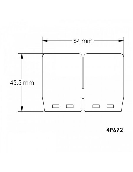 Láminas para caja de láminas KTM/HUSQVARNA V-Force 4R 4P672H