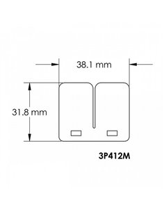 Láminas  de carbono para caja de láminas V-Force 3R 3P412M