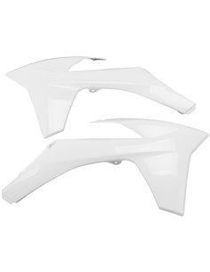 Cache radiateur Ktm Sx-Sx-F-Exc blanc Kt04022-047 UFO-Plast