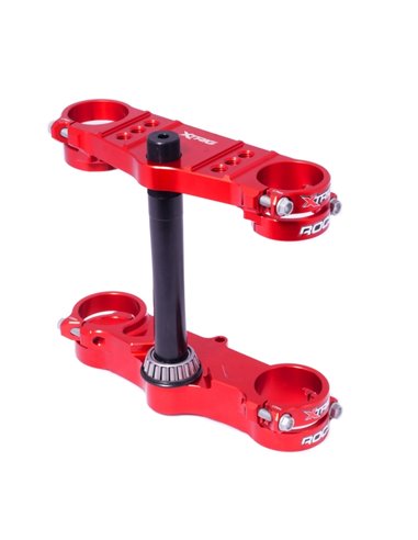Tija completa XTRIG ROCS Tech offset 28mm - Rojo 40104001