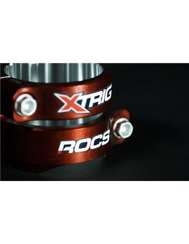 Tija completa XTRIG ROCS Tech offset 22mm - Naranja 40504002