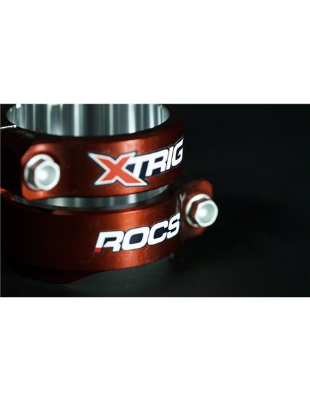 Tija completa XTRIG ROCS Tech offset 22mm - Naranja 40504002