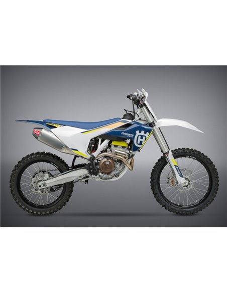 Silencioso escape Yoshimura Signature RS-4, inox, Silencioso aluminio, KTM/Husqvarna 250/350 262522D321