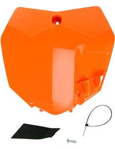 Porte-numéro de couvercle avant Ktm Sx-Sx-F orange Kt04051-127 UFO-Plast