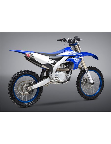 Linea completa escape Yoshimura RS-4 Signature titanio silencioso carbono/tapa carbono Yamaha YZ450F 234821D220