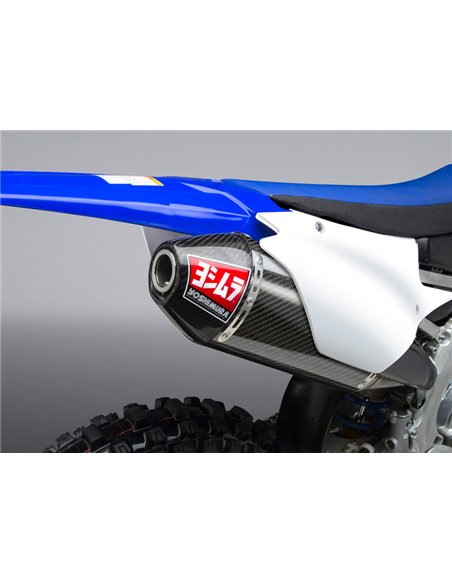 Linea completa escape Yoshimura RS-4 Signature titanio silencioso carbono/tapa carbono Yamaha YZ450F 234821D220