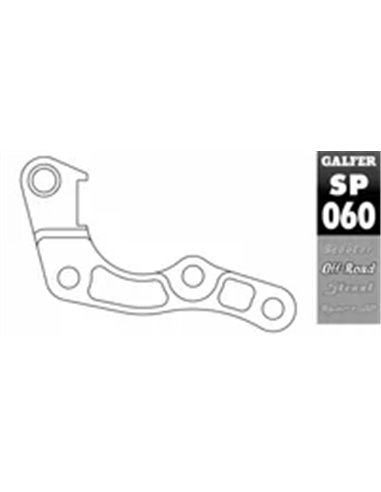 Soporte reubicación de pinza de freno GALFER SP060