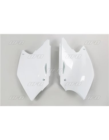 Tampas laterais Suzuki Rmz250 branco Su03932-041 UFO-Plast