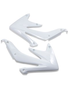Radiator covers Honda Crf450X white Ho04634-041 UFO-Plast