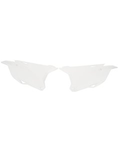 Caches latéraux Kawasaki Kx85 blanc Ka04729-047 UFO-Plast