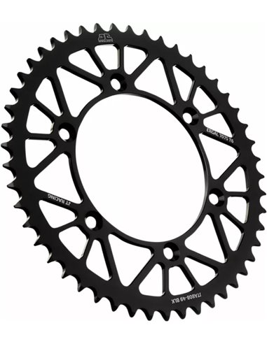 Corona en aluminio RaceLite JT SPROCKETS JTA808.49BLK