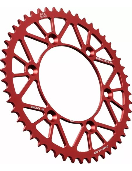 Coronas de aluminio JT SPROCKETS JTA897.50RED