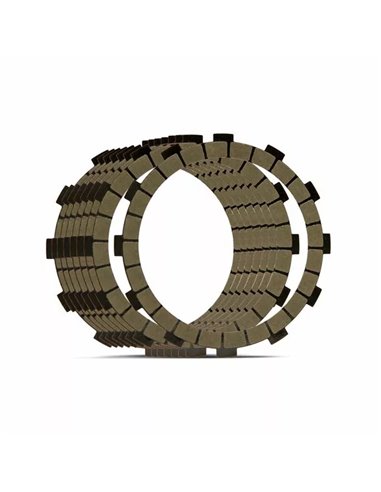 Kit de discos de embrague en fibra HINSON RACING FP755-7-002