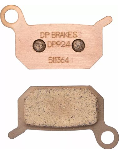 Pastillas de freno sinterizadas estándar DP DP BRAKES DP924