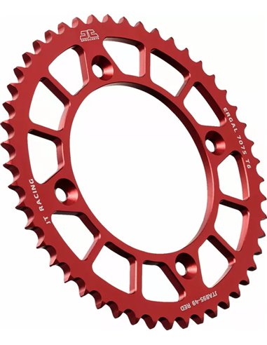 Coronas de aluminio JT SPROCKETS JTA895.49RED