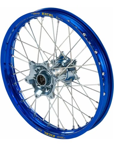 Rueda Elite MX-EN, radios plateados KITE 20.509.0.03