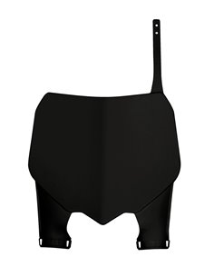 Front cover number holder W- Fork Protection Honda Crf250-450R black Ho04654-001 UFO-Plast