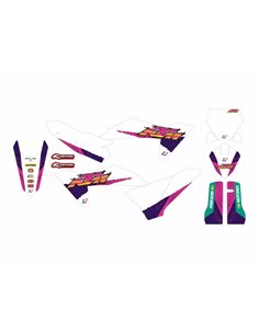 Kit de gráficos Retro BLACKBIRD RACING 2548AA