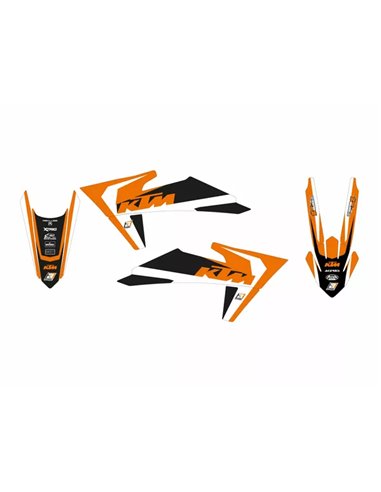 Kit gráficos Dream 4 con funda de asiento BLACKBIRD RACING 8548N
