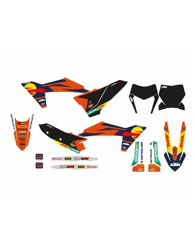 Kit de gráficos BLACKBIRD RACING 2548R22