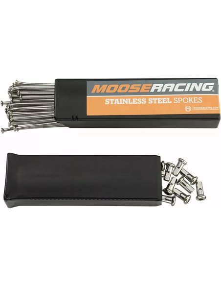 Kit de radios de acero inoxidable MOOSE RACING 1-22-419-S