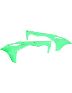 Bouchons de radiateur UFO-Plast Kawasaki Fluor Green