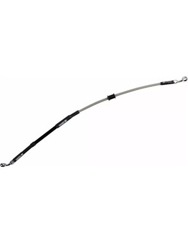Latiguillo de freno trenzado en acero inox. MOOSE RACING S01-2-037/P-CL