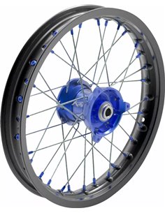 Rueda Elite MX-EN, radios plateados KITE 30.207.0.BL