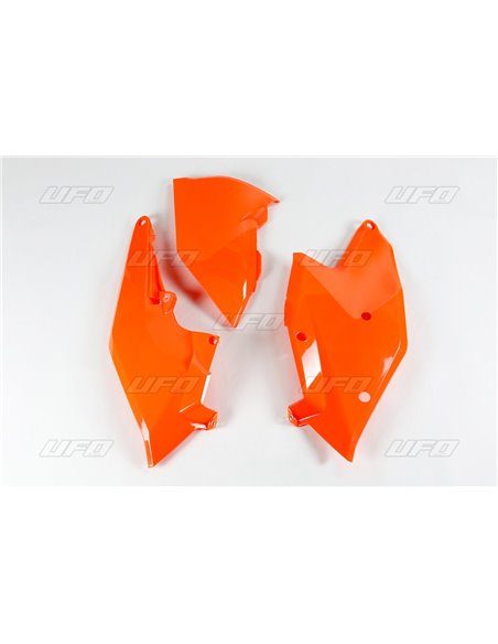 Caches latéraux W-Airbox Cover Ktm Sx-Sx-F-Exc Fluo orange Kt04062-Fflu UFO-Plast