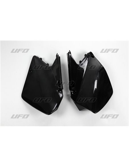 Tampas laterais Suzuki Rm125-250 (Espere EUA) preto Su04900-001 UFO-Plast