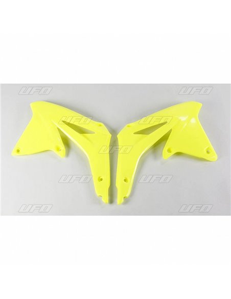 Couvre radiateur UFO-Plast Suzuki jaune fluor SU04927DFLU