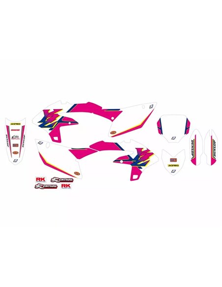 Kit de gráficos Retro BLACKBIRD RACING 2252AA