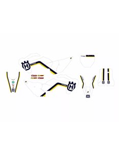 Kit gráficos Retro con funda de asiento BLACKBIRD RACING 8616AA