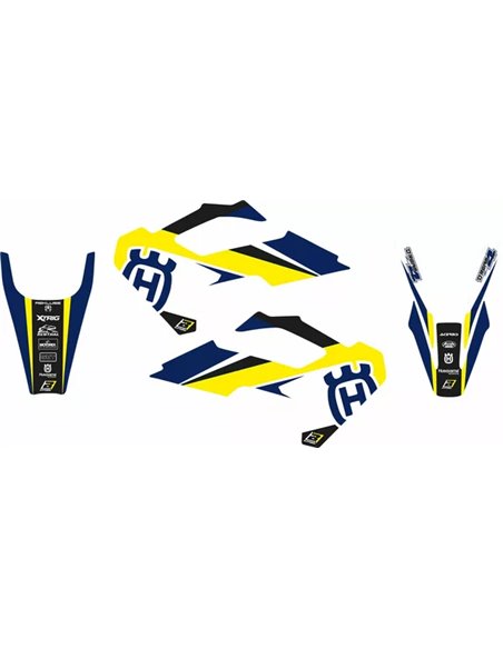 Kit de gráficos con funda de asiento BLACKBIRD RACING 8616N