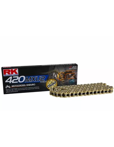 Cadena de transmisión 420 MXU2 RK GB420MXU2-114CL