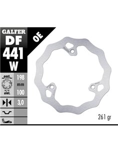 Disco de freno Wave® GALFER DF441W