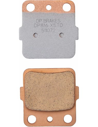 Pastillas de freno sinterizadas estándar DP DP BRAKES DP816