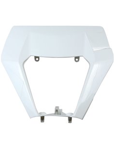 Portafaros de plástico blanco Kt04096-047 UFO-Plast