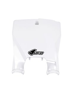 Cache avant porte numéro de stade Husqvarna blanc Hu03373040 UFO-Plast