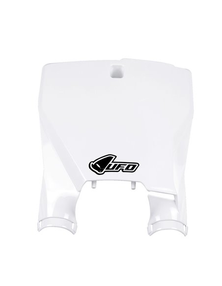 Tapa frontal porta-número Stadium Husqvarna blanca Hu03373040 UFO-Plast