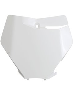 Porta-número da capa frontal branco-20 Kt04094042 UFO-Plast