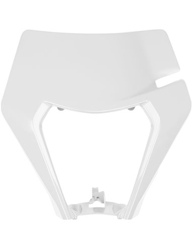 Protecteur de support de phare en plastique blanc-20 UFO-Plast Kt05003042
