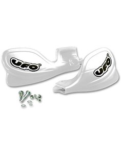 UFO-Plast Handguard Honda Cr125-250-500 Blanc