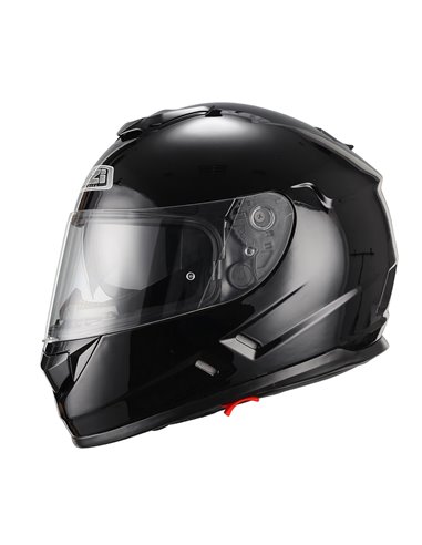 Casque moto intégral pare-soleil NZI Symbio 2 Duo Noir Taille S