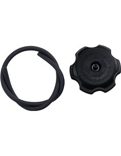 Tampa do tanque de combustível para KTM UFO-Plast preto Kt03032001