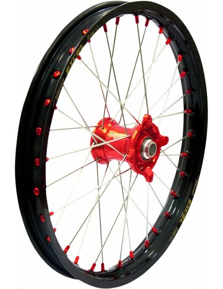 Roue Elite MX-EN, rayons argentés KITE 202470RO